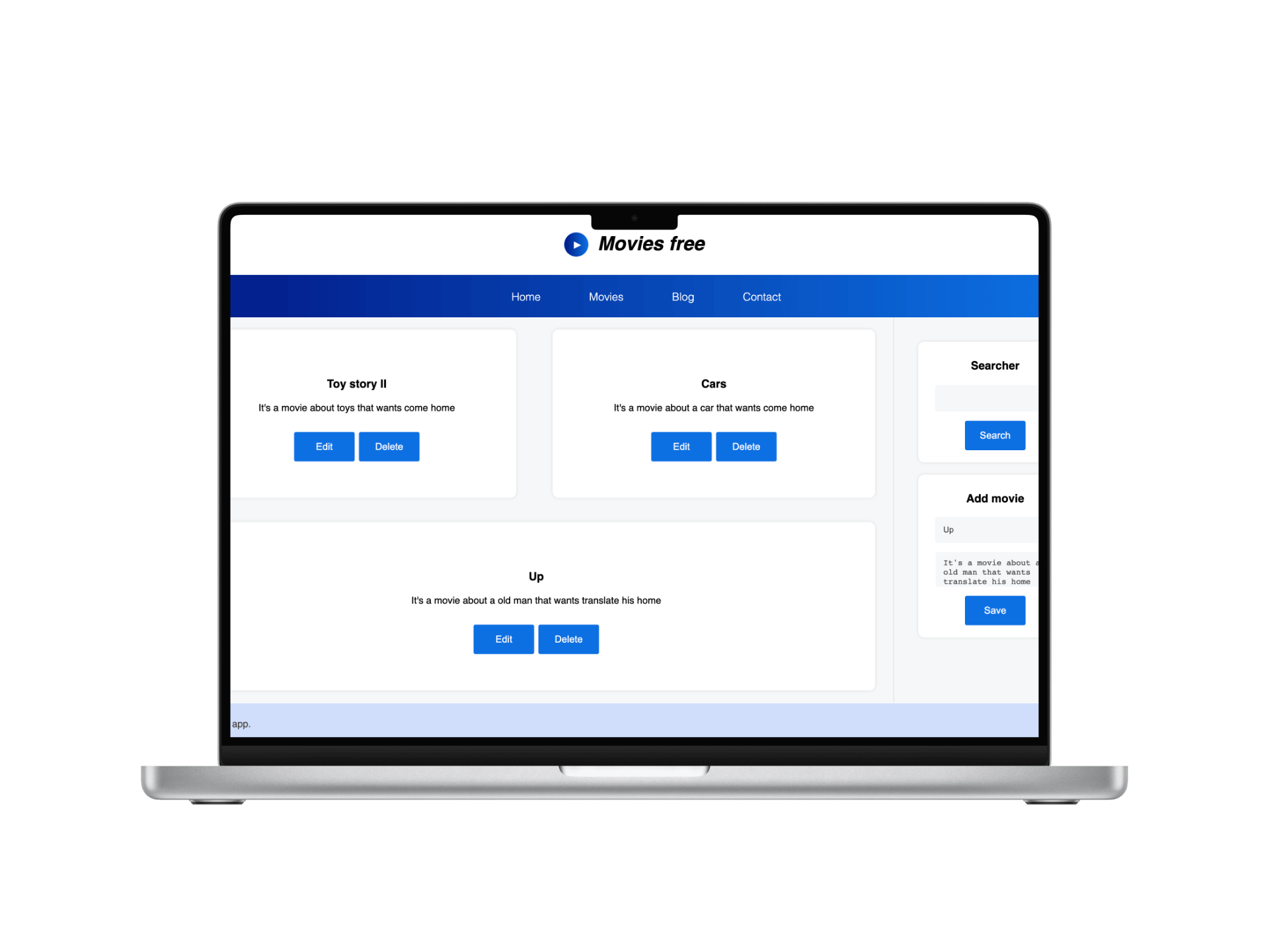 An  about the project