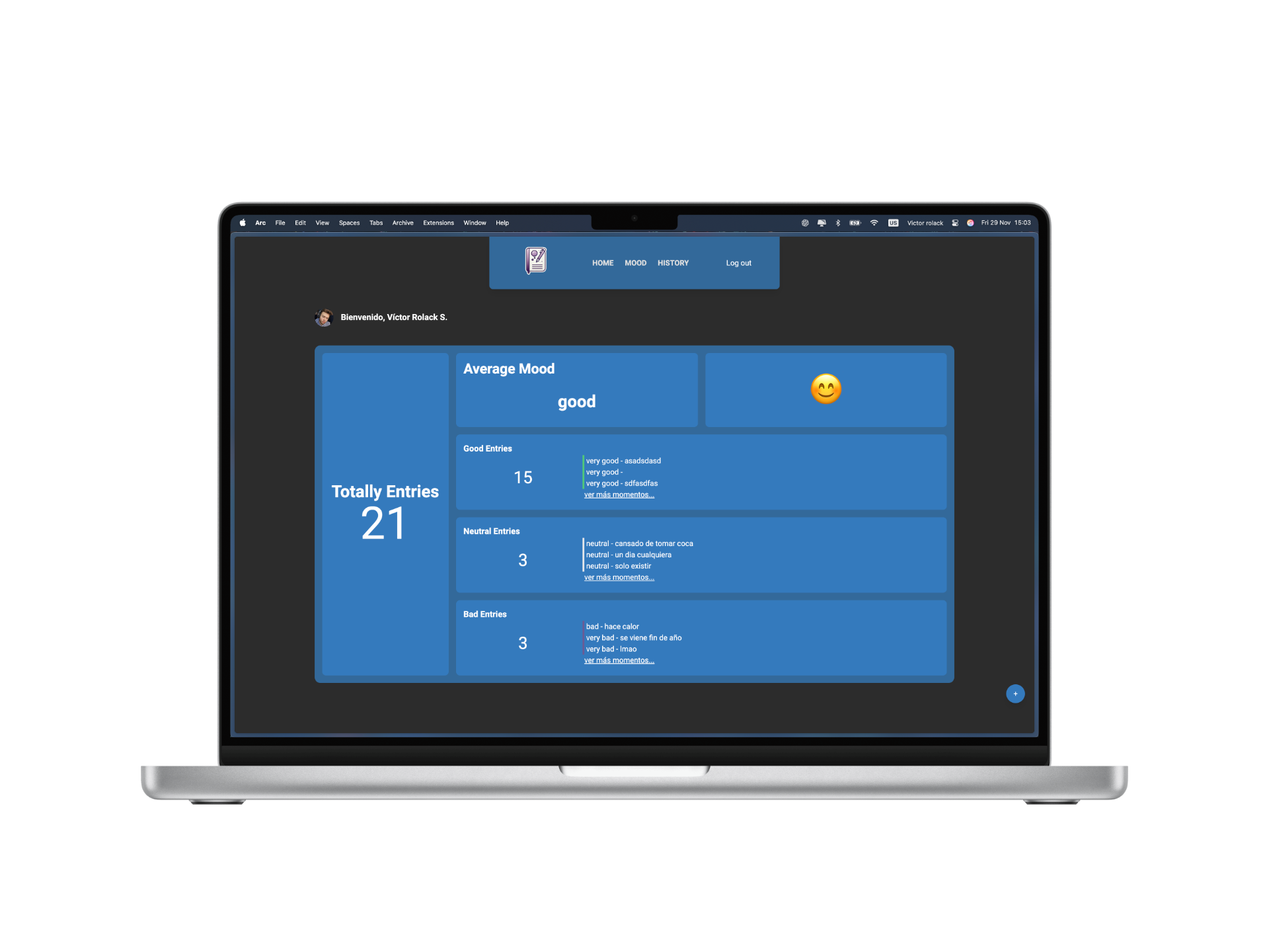 An  about the project